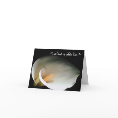Calla Lily Greeting Card