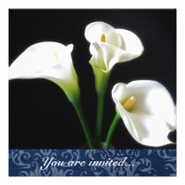Calla Lily invitation invitations