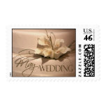 Calla lily May Wedding ... Postage Stamp