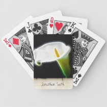 Calla Lily Playing Cards playing cards