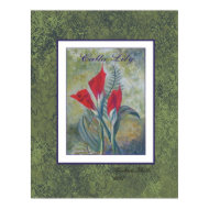 calla lily print print
