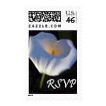 Calla Lily RSVP stamp