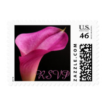 Calla Lily RSVP stamps