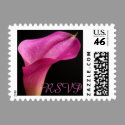 Calla Lily RSVP stamps
