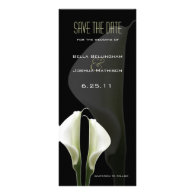Calla Lily Save the Date Announcement