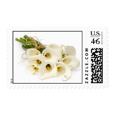 Calla Lily Stamps -  Floral Wedding Postage