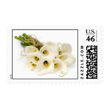 Calla Lily Stamps -  Floral Wedding Postage