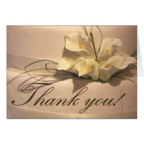 Calla Lily Thank you Cards cards