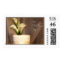 Calla Lily Wedding Cake stamps