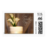 Calla Lily Wedding Cake Postage Stamp