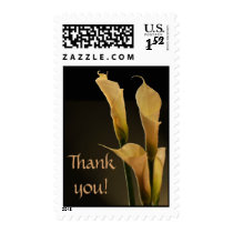 Calla Lily Wedding Flower - Thank you postage