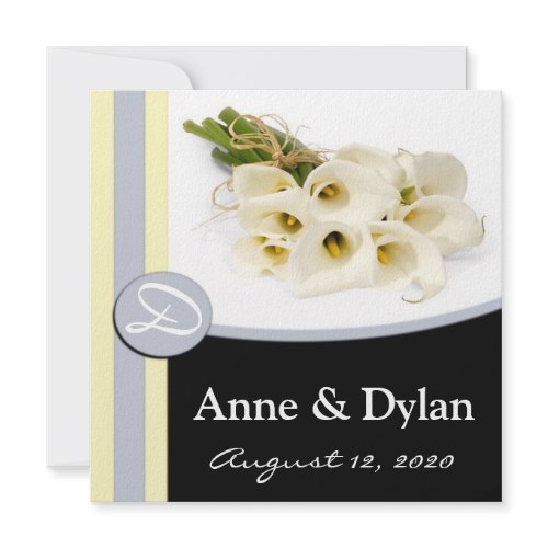 Calla Lily Wedding Invitations invitation