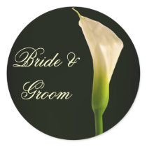 Calla Lily wedding stickers by perfectpostage Calla Lily wedding stickers