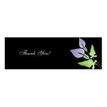 Calla Lily  Wedding Thank You Cards Business Cards