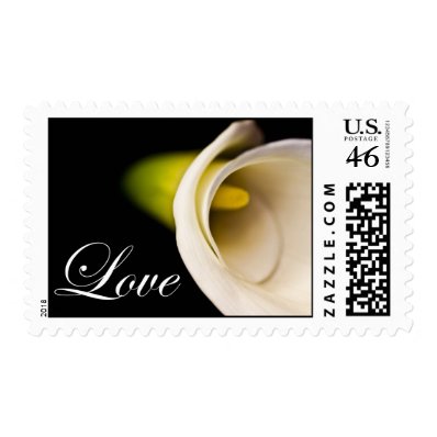 Calla Love Postage Stamp