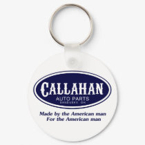 Callahan Auto Parts Logo keychains by Zerotees Callahan Auto Parts Logo keychains