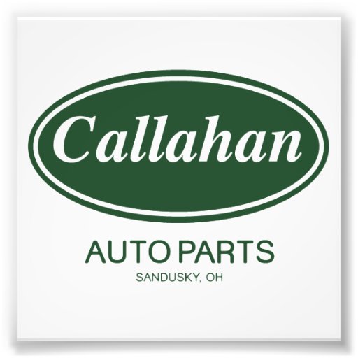 Callahan Auto Parts Photo Print Zazzle