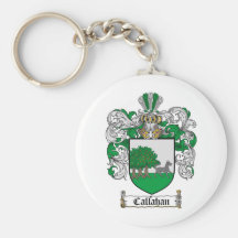 CALLAHAN FAMILY CREST -  CALLAHAN COAT OF ARMS KEYCHAIN