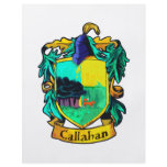 Callahan Family Crest (cutout) Personalized Flyer