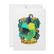 Callahan Family Crest (cutout) invitations by popcultureme Callahan Family Crest (cutout) invitations
