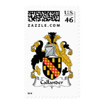 Callander Family Crest postage
