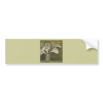 Calla's In Vase Bumper Stickers