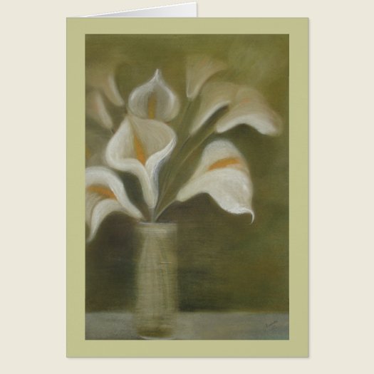 Calla's In Vase cards