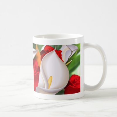 Callas &amp; Roses Mug by Lidusik