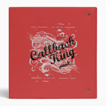 Callback King 3 Ring Binder