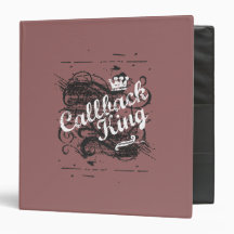 Callback King 3 Ring Binders