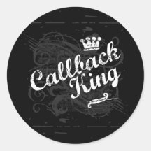 Callback King Sticker