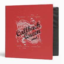Callback Queen 3 Ring Binders