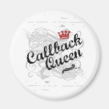 Callback Queen Fridge Magnets