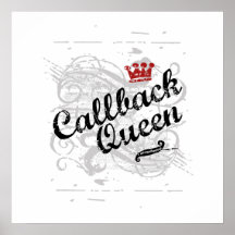 Callback Queen Print