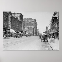Calle de F, C.C. de N.W. Washington, 1915 Poster