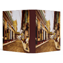 Calle de Habana Havana Cuba Vinyl Binder