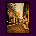 Calle de Habana in Havana, Cuba 1900