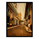 Calle de Habana in Havana, Cuba 1900 posters by lc_vintagephotos Calle de Habana in Havana, Cuba 1900 posters