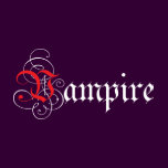 Calligraphic  Vampire