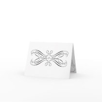 Calligraphy Design Save the Date cards