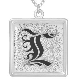 Calligraphy Letter C Necklace necklace