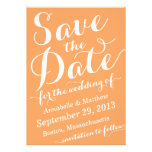 Calligraphy Script Save the Date Announcement at Zazzle