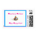 Calling All Candy-Themed Party People! postage
