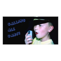 Calling All Cars! (Little Officer 6) Photo Card photo cards by SjStevenson Calling All Cars! (Little Officer 6) Photo Card photo cards