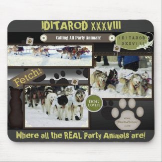 Calling all party animals! mousepad
