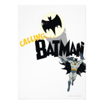Calling Batman Graphic Custom Announcement