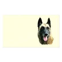calling card malinois business card templates