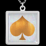 Calling Spade "A SPADE" - Poker Mania necklaces