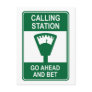 Calling Station Postcard