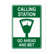 Calling Station Postcard